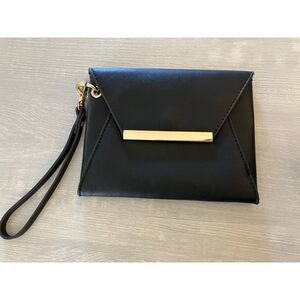 Black envelope clutch/wristlet